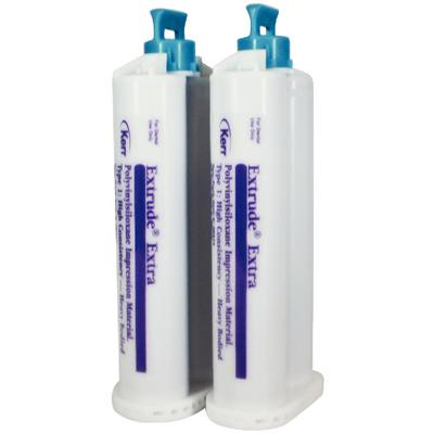 Extrude Extra (Heavy Body) - Mauve, Regular Set vinyl polysiloxane, 24-Cartridge Value Pack - 50