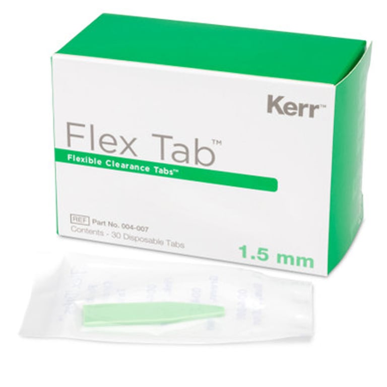 Flex-Tab Green 1.5 mm, 30 per Roll