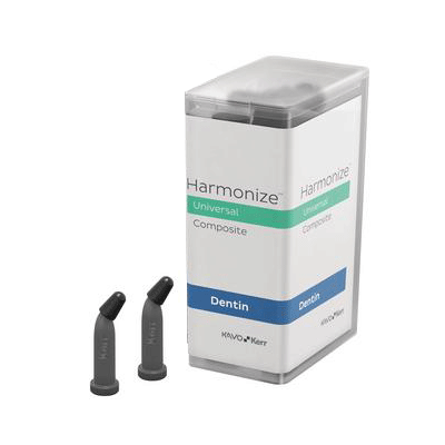 Harmonize Nanohybrid Universal Composite, Dentin A2, .25 g Unidose, 10/Pk. Light cure
