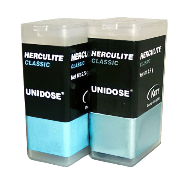 Herculite Classic Unidose - Enamel B1 EXPORT PACKAGE microhybrid composite, 20 - .25 gram compules