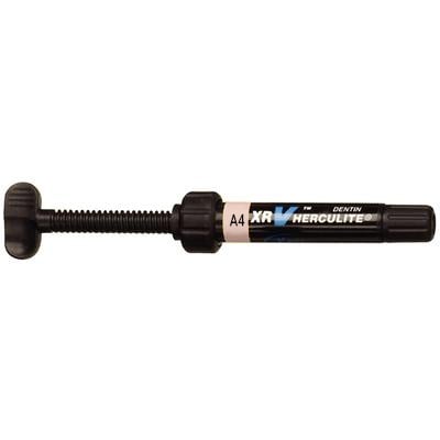 Herculite XRV Microhybrid Composite - Dentin A4 - 5g Syringe. Light-cured composite material