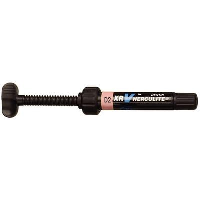 Herculite XRV Microhybrid Composite - Dentin D2 - 5g Syringe. Light-cured composite material