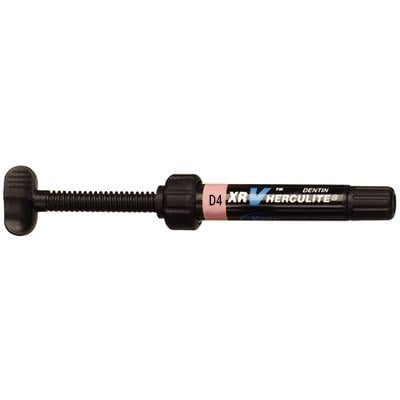 Herculite XRV Microhybrid Composite - Dentin D4 - 5g Syringe. Light-cured composite material