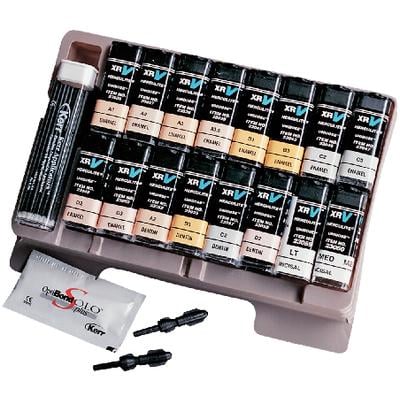 Herculite XRV Unidose Kit: 10 Unidose Tips each of Enamel (0.25 g per tip): A1, A2, A3, A3.5, B1
