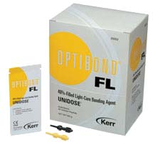 OptiBond FL Light-Cure Adhesive, Unidose Kit. Kit Contains: 50 unitdose packets (0.3 mL Total)