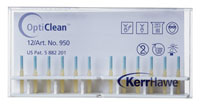 OptiClean Rotary Instruments for Removing Temporary Cement, Total Length 24mm, Conical Tip