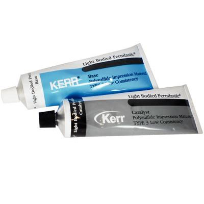Permlastic Light Body, Standard Package. Polysulfide Condensation-Cured Impression Material. 1