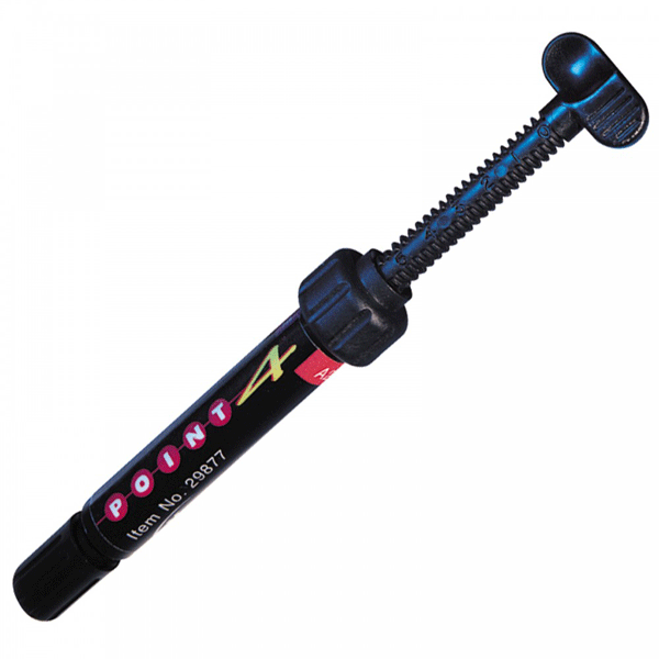 Point 4 EXPORT PACKAGE Light-Cure Body A2, 4 Gm. Syringe Refill, 1/Pk. Universal hybrid composite