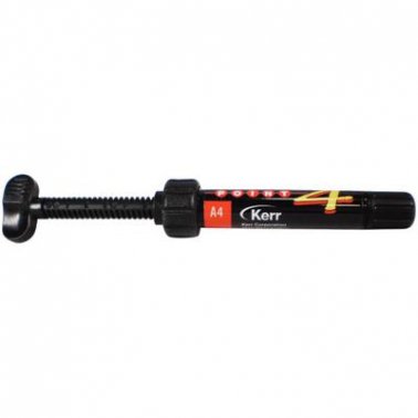 Point 4 EXPORT PACKAGE Light-Cure Body A4, 4 Gm. Syringe Refill, 1/Pk. Universal hybrid composite