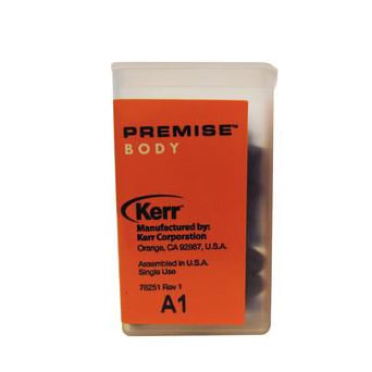 Premise Unidose Body Shade A1-B, 20 - .20 Gm. Unidose Tips. Universal Nanorestorative Composite