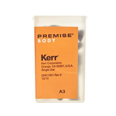Premise Unidose Body Shade A3-B, 20 - .20 Gm. Unidose Tips. Universal Nanorestorative Composite