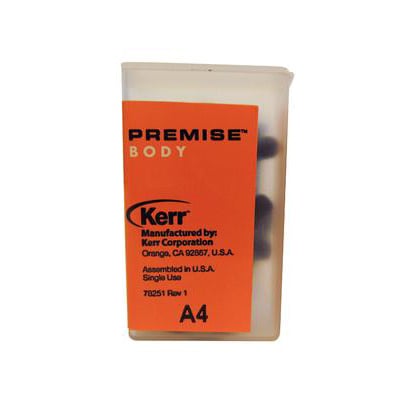 Premise Unidose Body Shade A4-B, 20 - .20 Gm. Unidose Tips. Universal Nanorestorative Composite