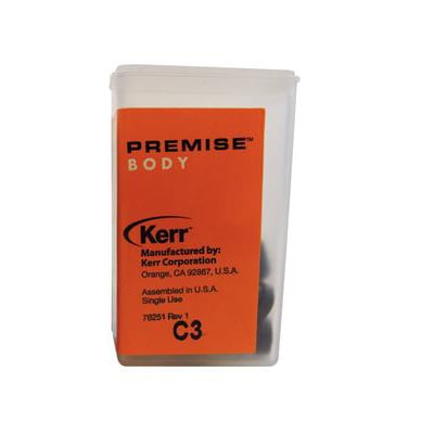 Premise Unidose Body Shade C3-B, 20 - .20 Gm. Unidose Tips. Universal Nanorestorative Composite