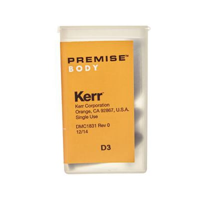 Premise Unidose Body Shade D3-B, 20 - .20 Gm. Unidose Tips. Universal Nanorestorative Composite