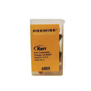 Premise Unidose Translucent Shade Amber-T, 20 - .20 Gm. Unidose Tips. Universal Nanorestorative