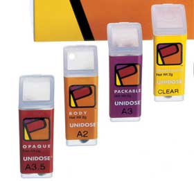 Premise Unidose Translucent Shade Super Clear-T, 20 - .20 Gm. Unidose Tips. Universal