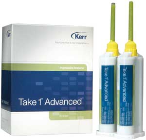 Take 1 Advanced Wash, Regular Body, Fast Set Value Pack VPS Impression Material, 24-50 ml