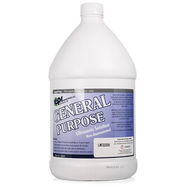 EPR General Purpose Non-Ammoniated Ultrasonic Solution 1 Gallon Concentrate. 10:1 Powerful