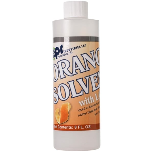 EPR Orange Solvent with Lanolin 8 oz. Bottle. Removes Zinc Oxide-Eugenol, Rubber Base and other