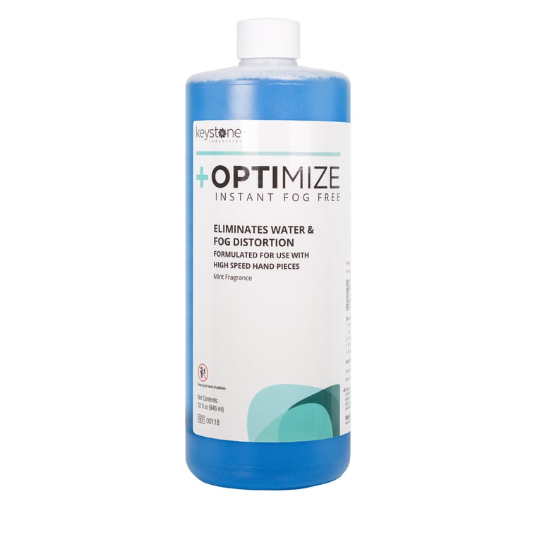 Instant Fog Free Mirror Defogger Mint Flavor, 1Qt Bottle (32 fl oz). Clear dip to prevent fogging