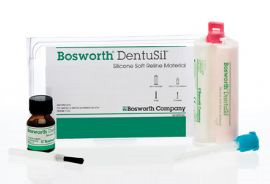 DentuSil Silicone Soft Reline Material Standard Kit: 1 - 50 ml Cartridge, 1 - 0.05 oz. (14 ml)