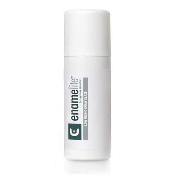 Enamelite Dental Ceramic Spray Glaze, Low-Fusing, 2 oz (56g) spray. Compatible with ALL dental