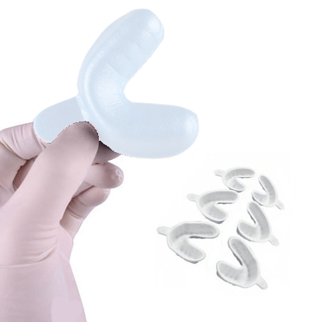 Gelato Disposable Foam Single Arch Fluoride Tray, Large Size, Package of 100 Trays