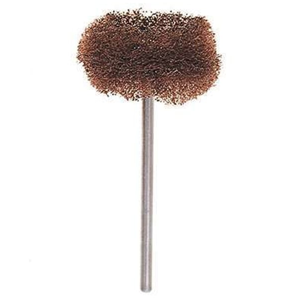 Hatho Miniature HP Scotch Brite Brush for Final Buffing and Smoothing of Appliances, Fine, Package