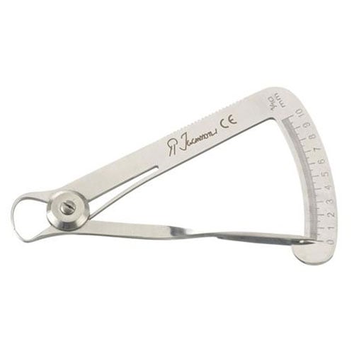 Keystone Caliper, For Wax, Double Sided. Perfect calibration instrument