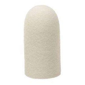 Keystone Felt Cone Blunt, 1-1/2" x 3/4" Diameter, 12/Pk. Used with threaded mandrel or tapered