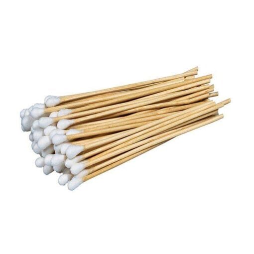 Keystone 3" Cotton Tipped Applicators, Non-sterile, 1000/Box. Wood dowels with tight 100% cotton