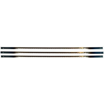 Keystone Pinned Saw Blades - 5" Length x 0.055" Wide x 0.010" Thick, Brown, 100/Pk. The sharp