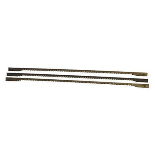 Keystone Pinned Saw Blades - 4" Length x 0.065" Wide x 0.010" Thick, Blue, 100/Pk. The sharp