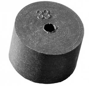 Keystone Rubber Head Only For 3/8" Arbor Bands Mandrel, single head