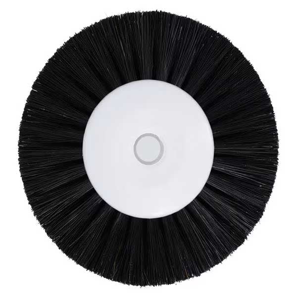 Keystone #B20 Lathe Brush with Plastic Hub, 2-1/2" diameter, 1/Pk. 2 Rows Converging Bristles