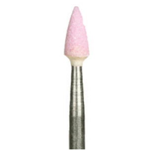 Keystone Pink Mounted Points, #30 Flame, For Precious Ceramic Metals, Made of Non-Contaminating