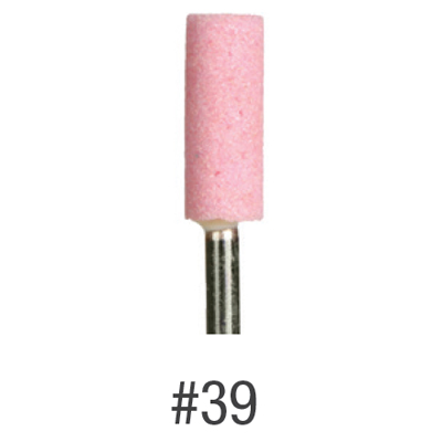 Keystone Pink Mounted Points, #39 Small Barrel, For Precious Ceramic Metals, Made