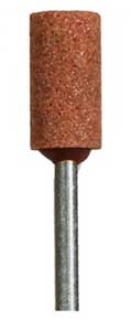 Keystone HP #R2 Red Mounted Points, For Chrome Processors, 3/32" Shank, Package of 12 Points