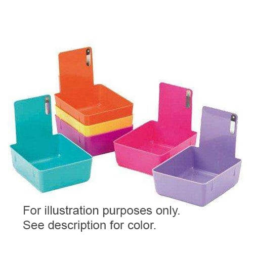Keystone Gray plastic lab work pan, 12/pack. Size: 7″ x 5″ x 2-1/2″ (177.8 x 127 x 63.5 mm)