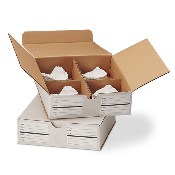 Keystone Model Storage Boxes, Divided 100/Pk. 7" x 7" x 2". Ideal box for long-term storage