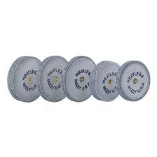 Mizzy Heatless #5 White Heatless Wheels are Made of Non-Contaminating, Aluminum Oxide and can be