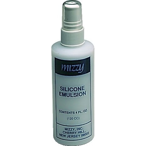 Mizzy Silicone Emulsion Spray Debubblizer - 4 oz. Produce smooth accurate, bubble-free surfaces