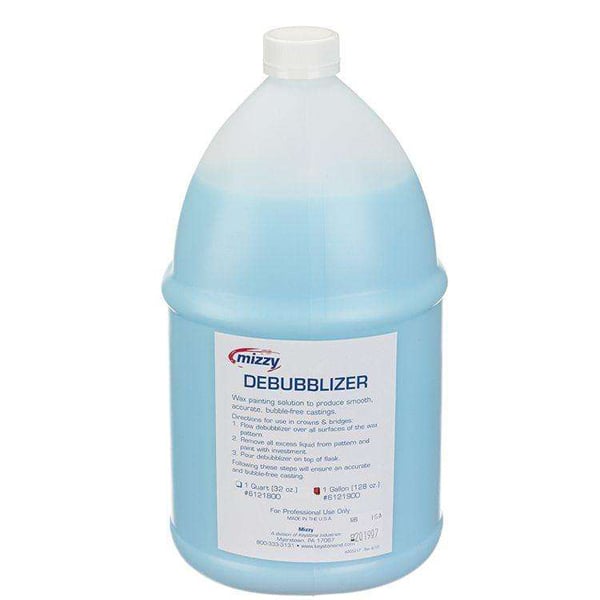 Mizzy Debubblizer, Blue - 1 Gallon (3.79L) Bottle. Produces smooth, accurate, and bubble-free