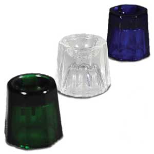 Prehma Clear Glass Dappen Dish, single dappen dish