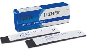 Prehma Articulating Paper Blue Thick, 127 microns, 12 books x 12 sheets (144 sheets)