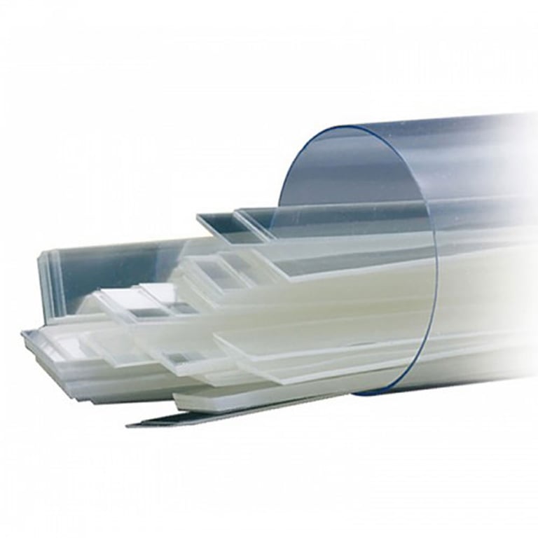 Prehma Mylar Strips, Clear, (0.002 gauge/ 60 microns thick) 4" x 3/8", Made of Genuine (36-01022)