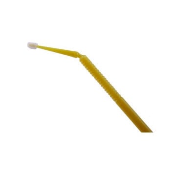 Prehma Small Micro-applicators - Yellow, 400 applicators, 4 tubes of 100 applicators each