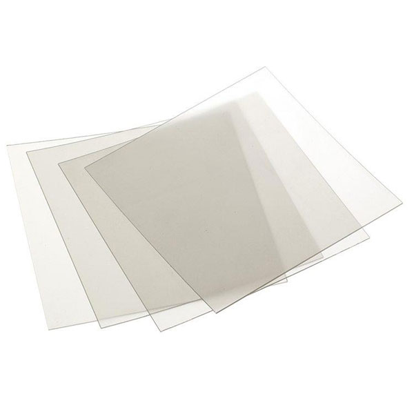 ProForm .020" Coping Material, Vacuum Forming Material - Cloudy, 5" x 5", box of 50 sheets