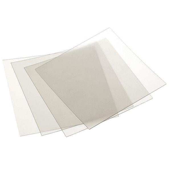 ProForm .030" Coping Material 5" x 5", 50/Box. Cloudy, Stiff Polypropylene sheets are suitable