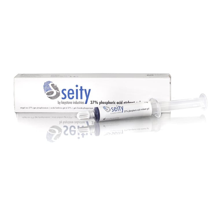 Seity 37% Phosphoric Acid Etchant Gel, Blue, 12 Gm. Syringe, 1/Pk. Specially formulated